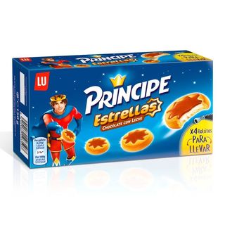 PRÍNCIPE Estrellas Chocolate, 150G