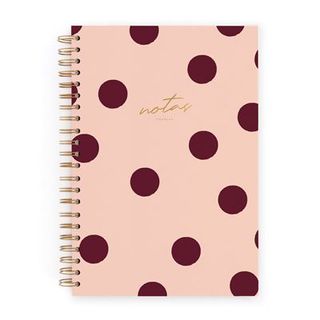 Cuaderno A4 Puntos Pink Cherry (8436570510342)