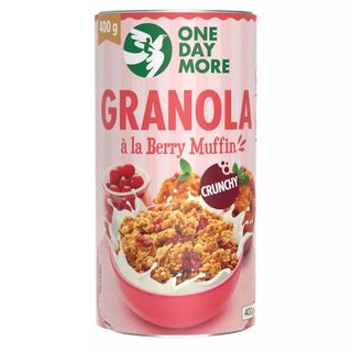 One Day More Granola A la Berry Muffin z żurawiną białą czekoladą 400 g