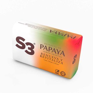Pastilla Jabón Papaya 125 Gr S-3 (8437025258048)