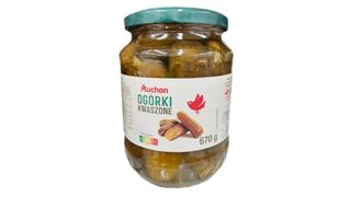 Auchan - Ogórki kwaszone - 670 g