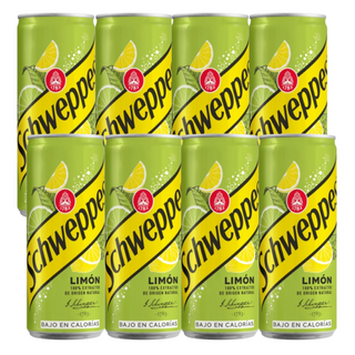 Pack 8x Schweppes Limón 330ml