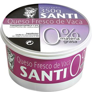 SANTI Queso De Burgos 0% Tarro 350 G