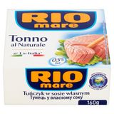 Rio Mare - Tuńczyk w sosie własnym - 160 g