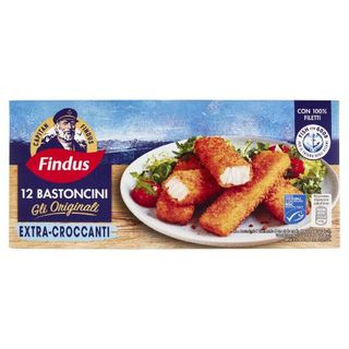 Capitan Findus 12 Bastoncini Con 100% Filetti Di Merluzzo 300 G - 040667
