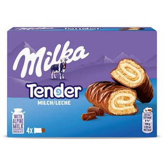 Milka Tender Bizcochos Cubiertos de Chocolate 148g