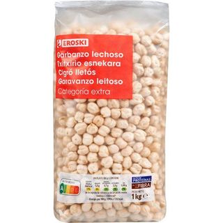 Grarbanzo Lechoso Eroski, Paquete 1 Kg (25948357)