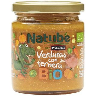 Tarrito Bio Verdura Y Ternera Natube, Tarro 250 G (26176438)