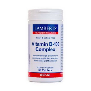 Vitamina B-100 Complex 60g Lamberts