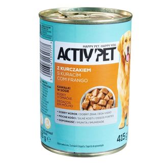 Activ Pet Karma kawałki w sosie z kurczakiem 415 g