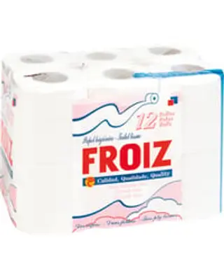 Papel higiénico Froiz 2 folhas 24 unidades