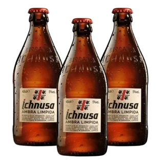 Pack 3x Ichnusa Ambra Limpida 45cl