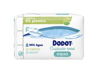 Toalhitas Bebé Cuidado Total Aqua Dodot (3x48 un) 144 un