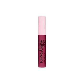 Labial Líquido Mate Lip Lingerie XXl - NYX Professional Make Up - Morado 800897004088