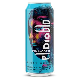 Bebida Energética De Piña Y Coco Dia El Diablo 500 Ml