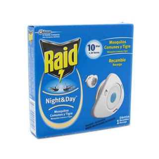 Insecticida Raid Electric Night&Day Recambio 1 Unidad (8412400028782)