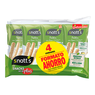 Multipack Palitos De Cereales Pipas Snatts 4X40G
