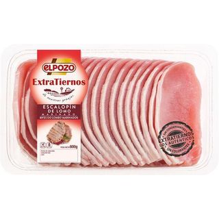 Escalopines De Lomo Extra Tierno Elpozo, Bandeja 220 Gr.