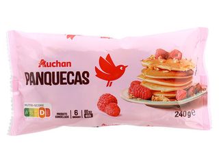 PANQUECAS AUCHAN:CONGELADAS 240G