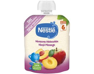 PACOTINHO FRUTA NESTLÉ MAÇÃ E PESSEGO 90G