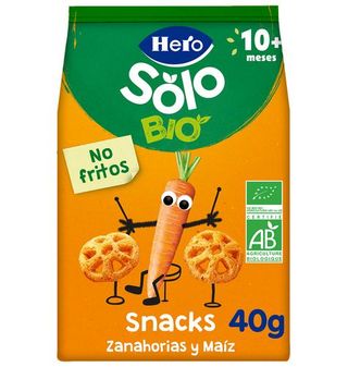 Snack Bio Hero Zanahoria Y Maíz 40 G
