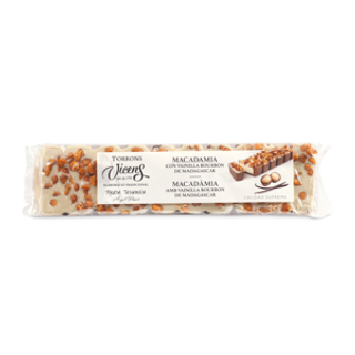 Turrón Macadamia Con Vainilla Madagascar 300g Vicens