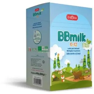 Bbmilk 0-12 Bio Polvere 2 Buste Da 400 G