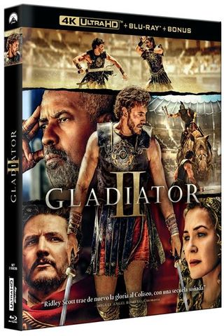 Gladiator Ii - Uhd + Blu-Ray + Blu-Ray Extras (8421394101920)