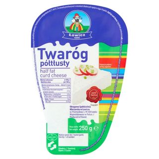 Łowicz Twaróg półtłusty 250 g