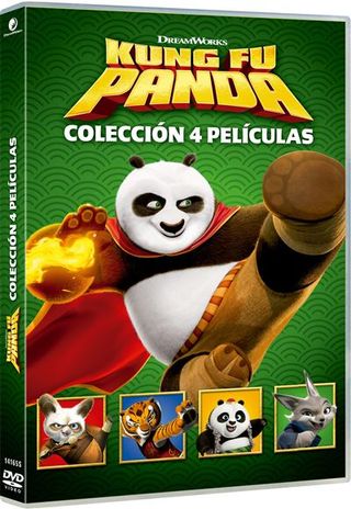 Pack 1-4 Kung Fu Panda - Dvd (8414533141659)