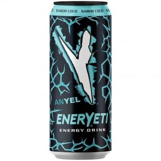 Eneryeti Anyel Bebida Energética Sabor Coco Lata 50 Cl.