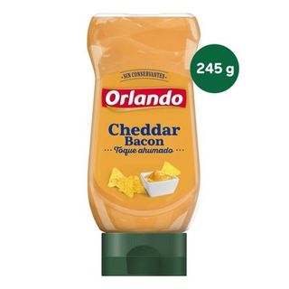 Salsa Cheddar Bacon Orlando Bocabajo 245 G