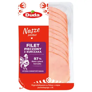 Duda Filet pieczony z kurczaka, 200 g