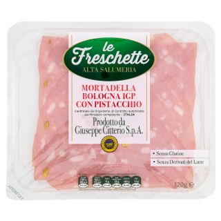 Mortadella IGP con pistacchio