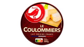 Auchan - Le Coulommiers ser miękki pleśniowy z mleka pasteryzowanego - 350 g