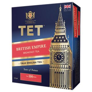 TET Herbata czarna British Empire, 100 torebek