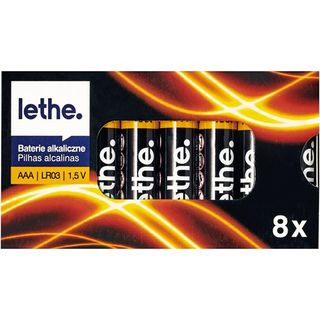 Lethe Baterie alkaliczne AAA, 8 szt.