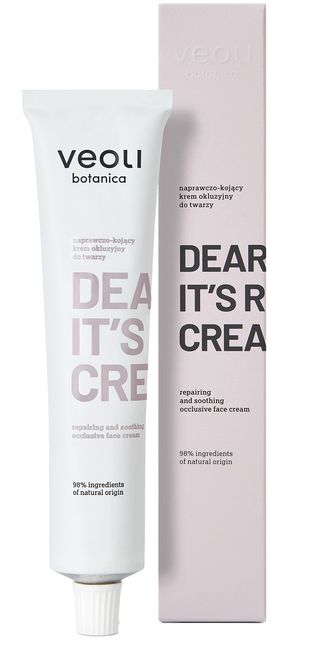 Veoli Botanica Dear Skin, Its Rich Cream Naprawczo-kojący krem okluzyjny do twarzy