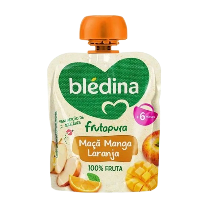 Blédina Saqueta de Fruta Maçã, Manga e Laranja 85g