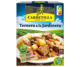 Ternera A La Jardinera Carretilla 275 G.