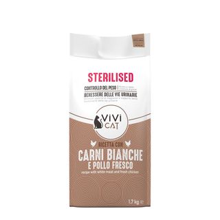 Vivi cat sterilised carni bianche fresche 1.7kg