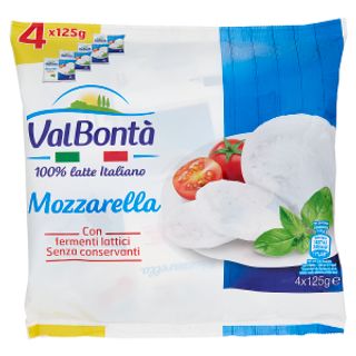 Mozzarella ITA Valb 4x125G