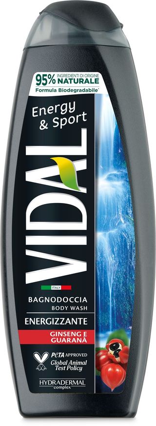 VIDAL BAGNODOCCIA 500ML ENERGY SPORT COE0608