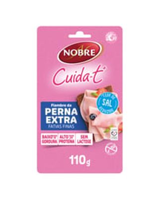 Fiambre perna extra Nobre Cuida-t fatias finas 110 g