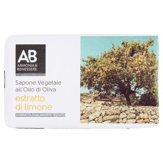 Sapone Solido Veg Limone Armonia&Benessere 125Gr