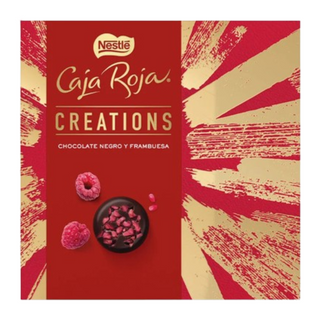 Nestlé Caja Roja Creations Bombons de Chocolate e Framboesa 109g