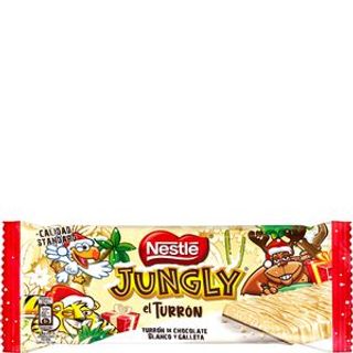 NESTLÉ Turrón Jungly Blanco 229 G