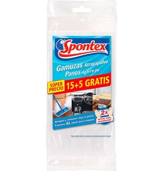 Gamuza Spontex Atrapapolvo 15+ 5 Uds.