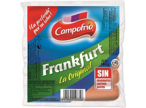 SALSICHAS FRANKFURT CAMPOFRIO 140G