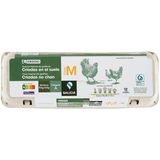 Huevos Criadas En Suelo M Galicia Eroski, Cartón 1 Docena (20063285)